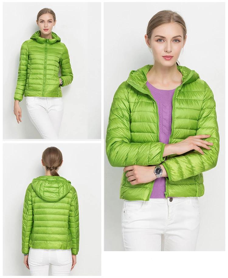 Dames Lichtgewicht Gewatteerde Donsjas – Puffer jas met Donsvulling, Casual Outdoor Tussenjas voor Herfst en Winter