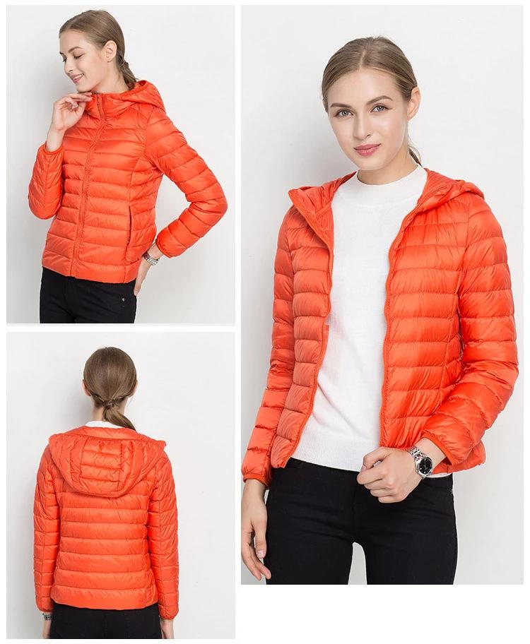 Dames Lichtgewicht Gewatteerde Donsjas – Puffer jas met Donsvulling, Casual Outdoor Tussenjas voor Herfst en Winter