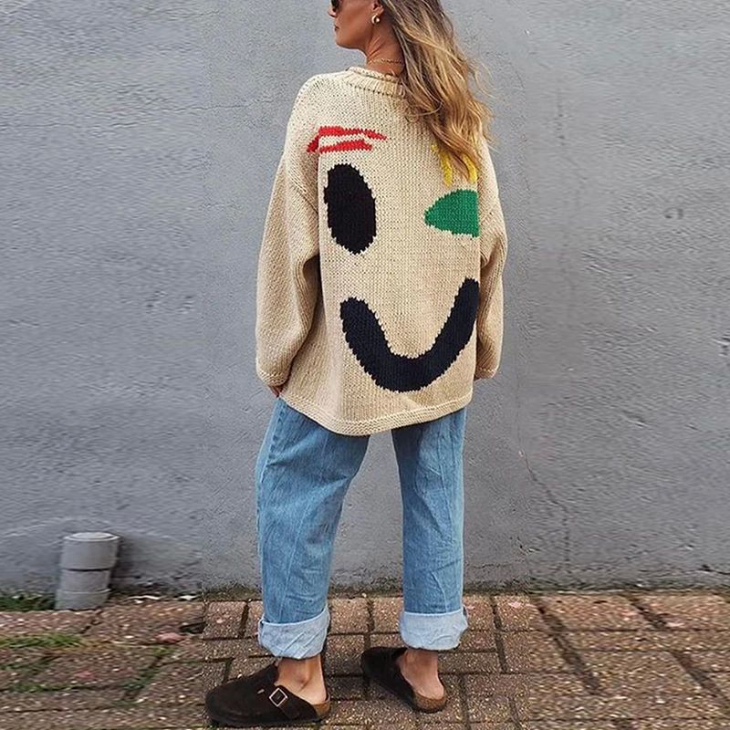 Lena - Gezellige Boho Herfsttrui
