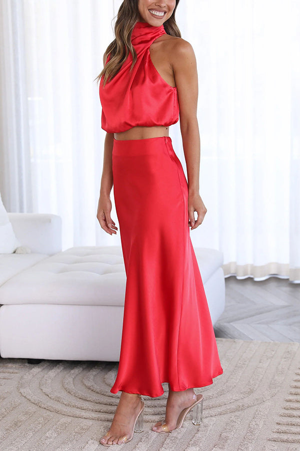 Seraphina - Haltertop Two-Piece Set