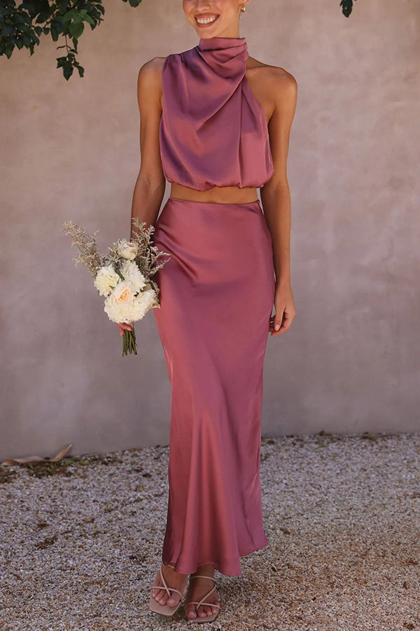 Seraphina - Haltertop Two-Piece Set