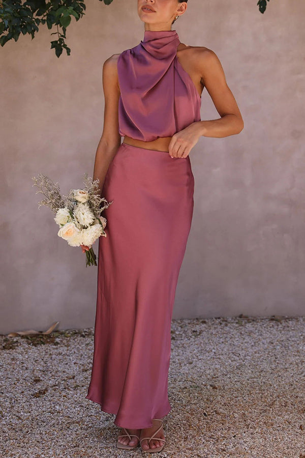 Seraphina - Haltertop Two-Piece Set
