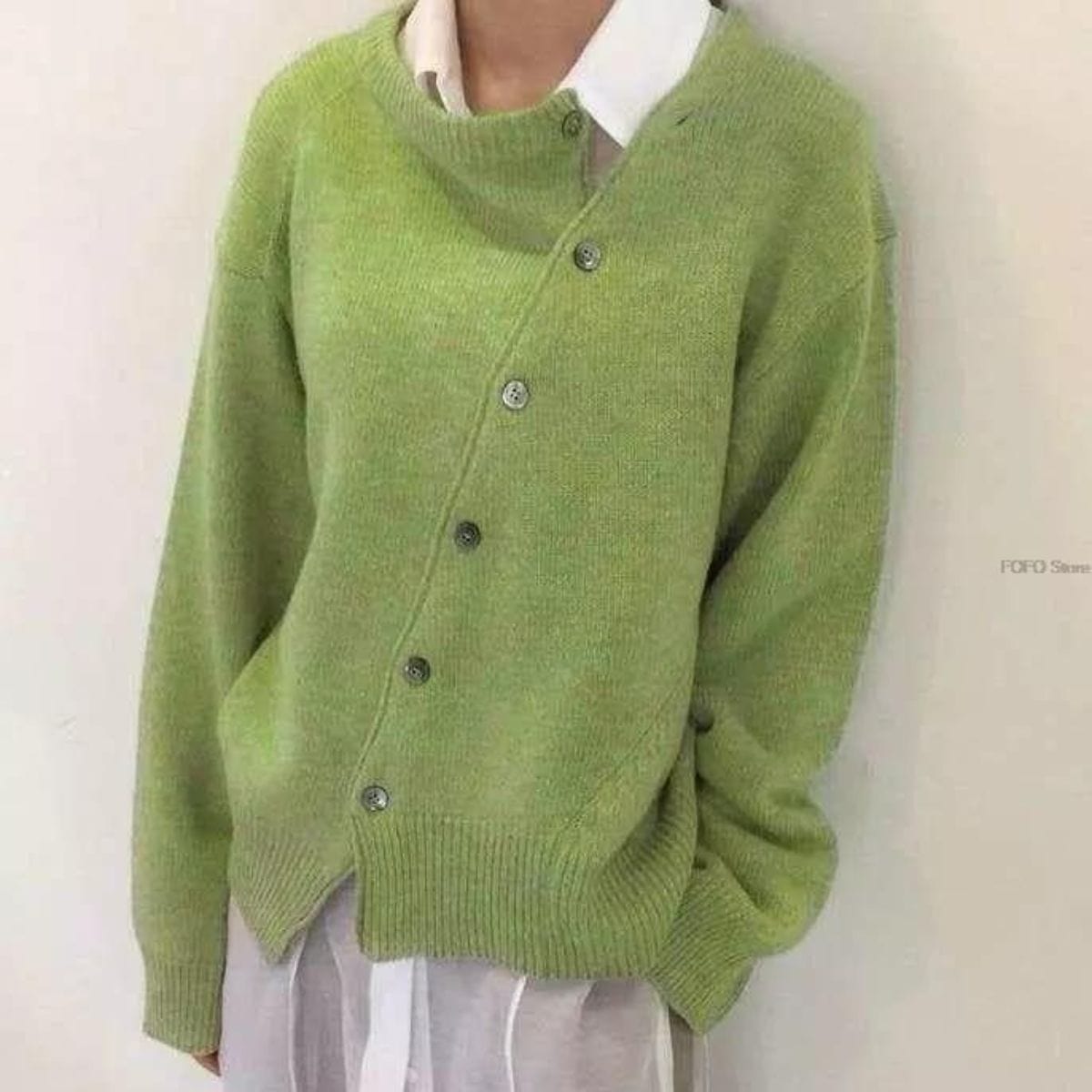 Dames Klassieke Jas – Met knoopsluiting, Herfst/Winter