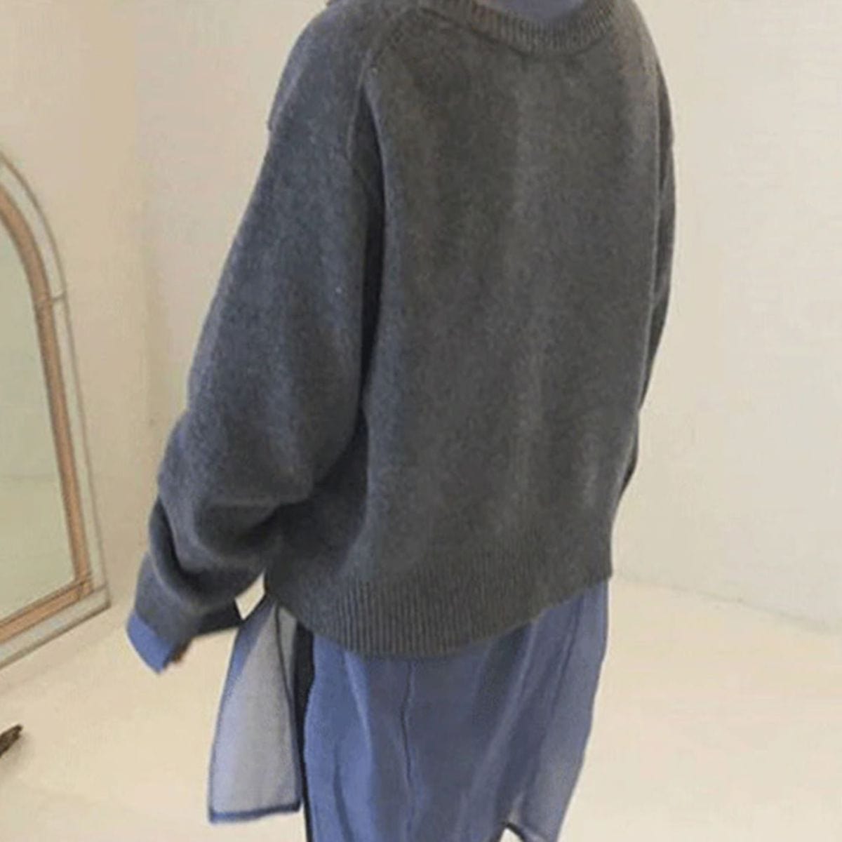 Dames Kasjmier Cardigan met Knoopsluiting – Gebreid Vest