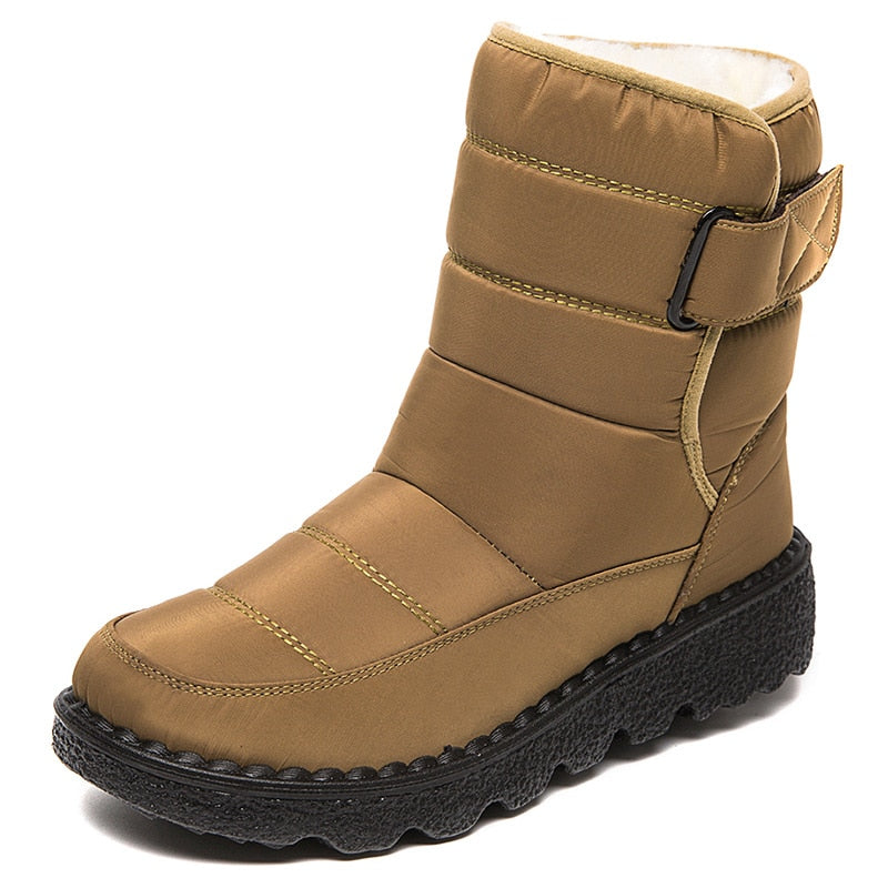 Dames Snowboots Waterdicht - Gevoerde Winterlaarzen