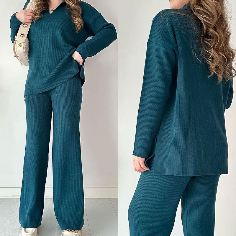 Giulietta - V-Hals Top en Wijde Broek