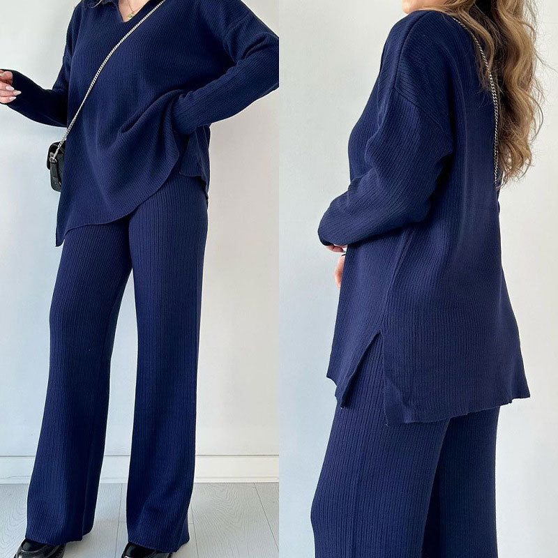 Giulietta - V-Hals Top en Wijde Broek