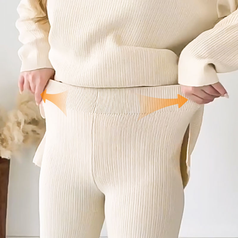 Giulietta - V-Hals Top en Wijde Broek