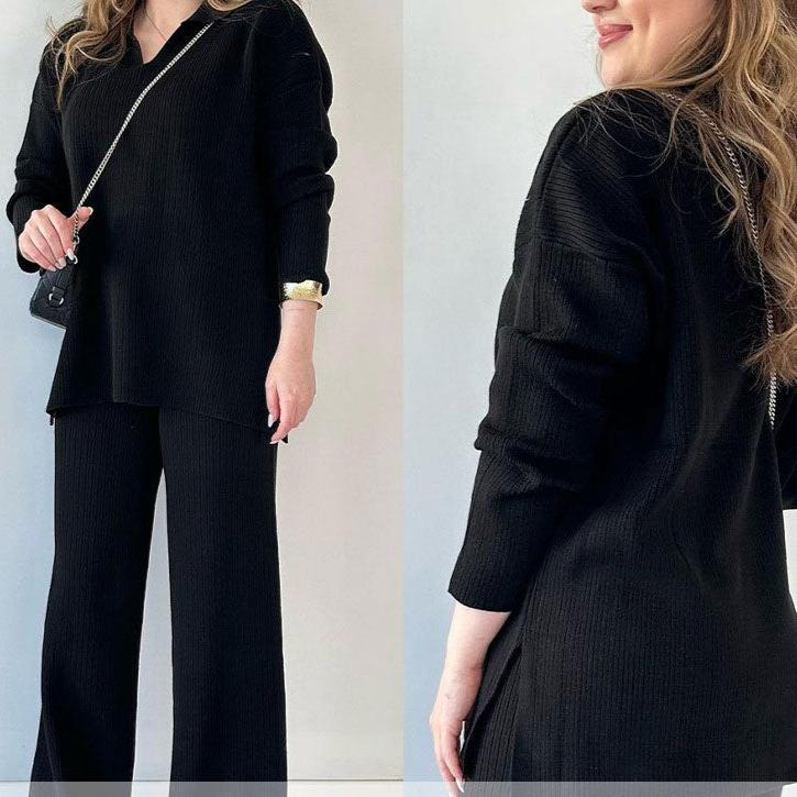 Giulietta - V-Hals Top en Wijde Broek
