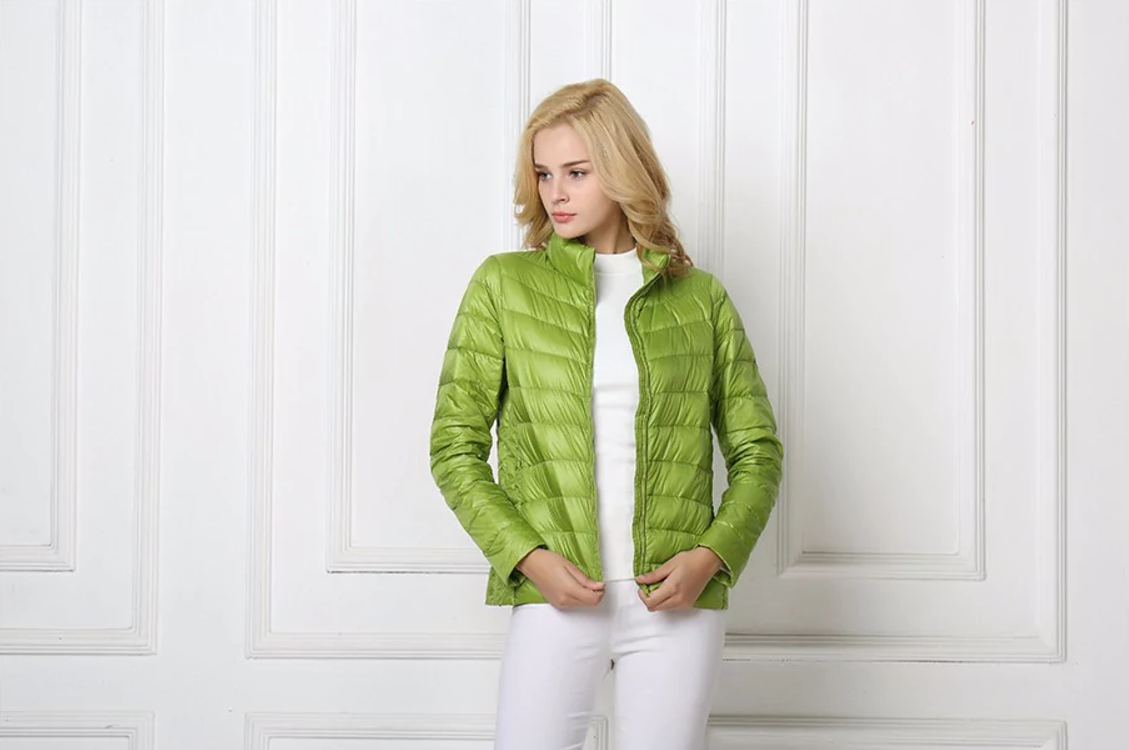 Dames Lichtgewicht Donsjas โ Gewatteerde Puffer Tussenjas voor Herfst en Winter, Casual Outdoor