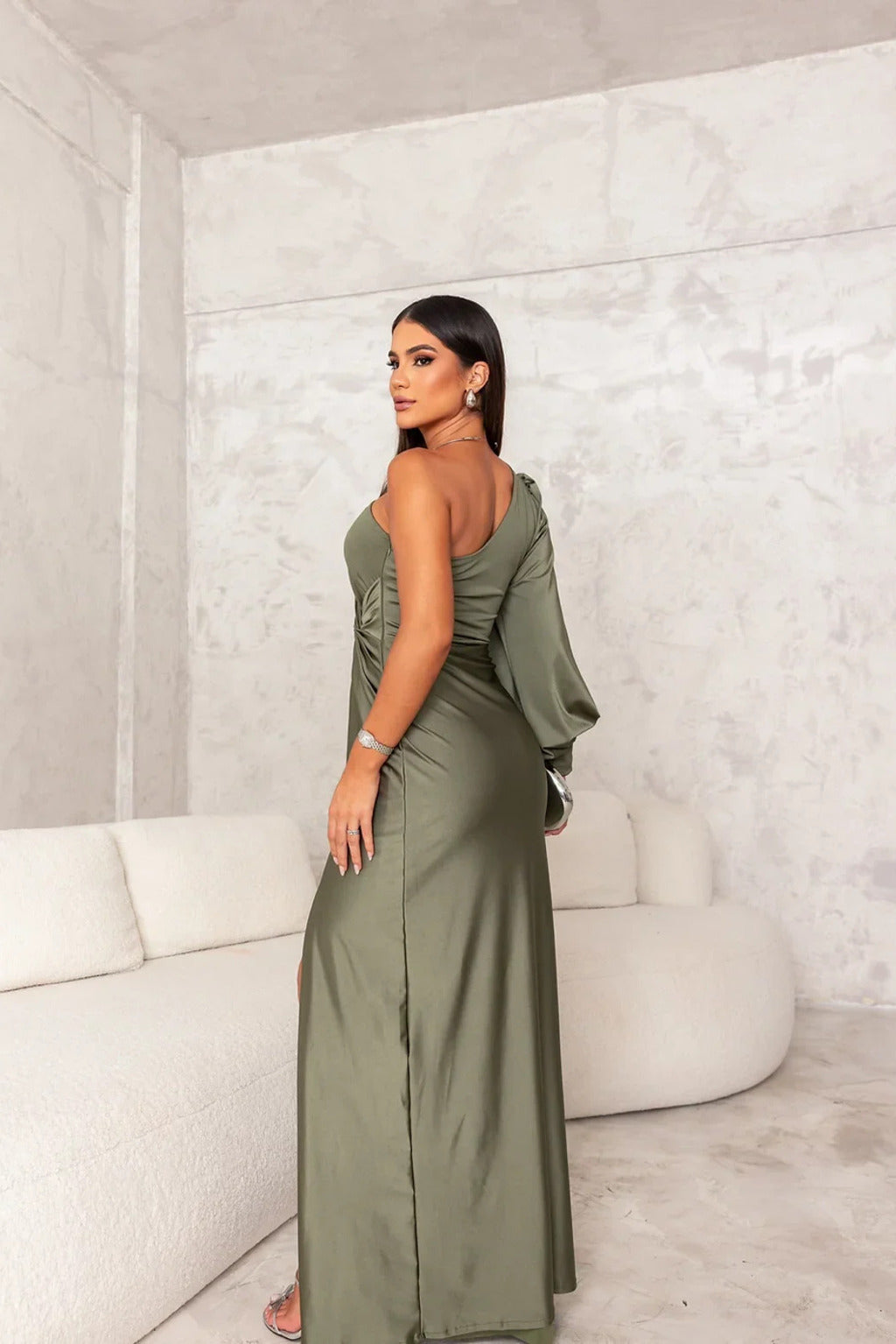 Odette - Elegante Maxi Jurk met Split