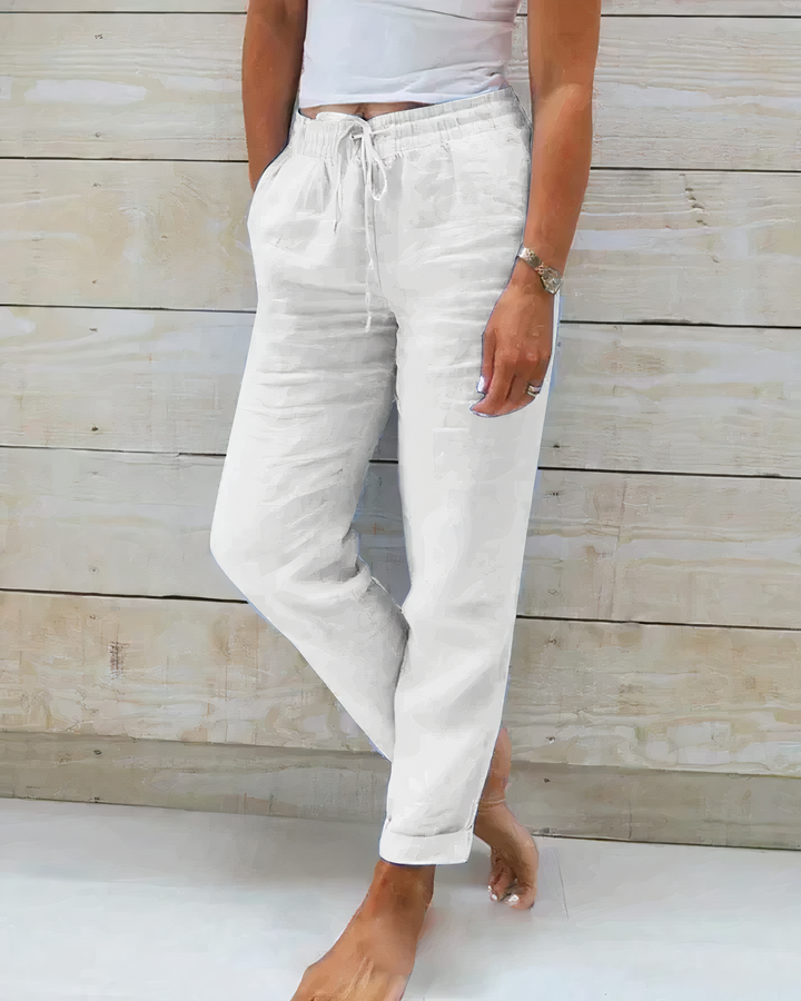 Noémi - Casual Drawstring Pants