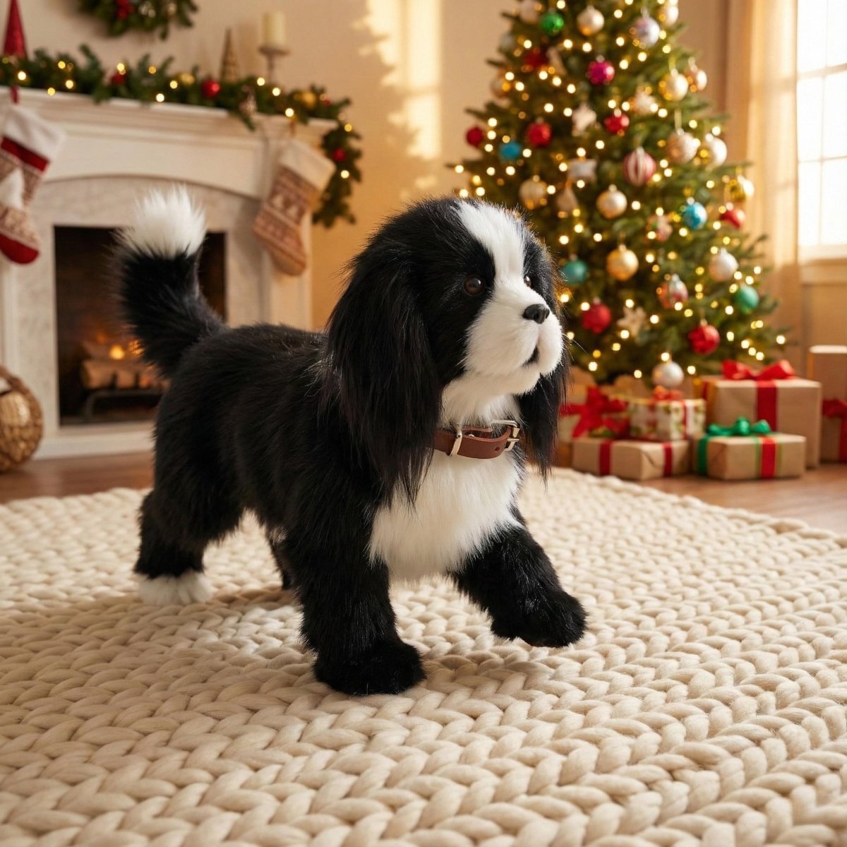Interactieve Speelgoed Hond – Loopt, Blaft en Kwispelt met Staart