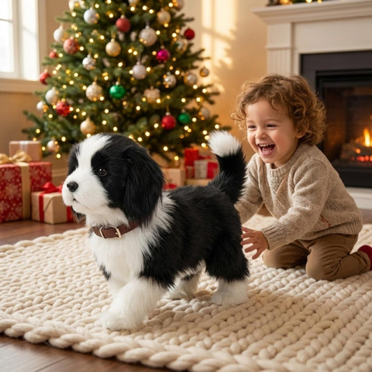 Interactieve Speelgoed Hond – Loopt, Blaft en Kwispelt met Staart