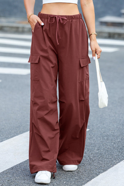 Elinor - Rode Cargo Broek