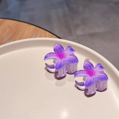 Luna - Bloemvormige Haarclip met Stevige Sluiting