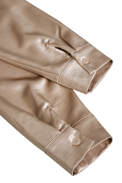 Dames Getailleerde Blouse – Met Draped Halslijn, Geschikt voor Werk en Dagelijks Gebruik