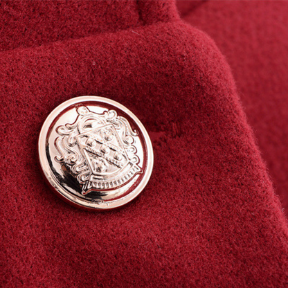 Dames Oversized Wol Cape Mantel – Grijs, Warm en Elegant voor Herfst en Winter