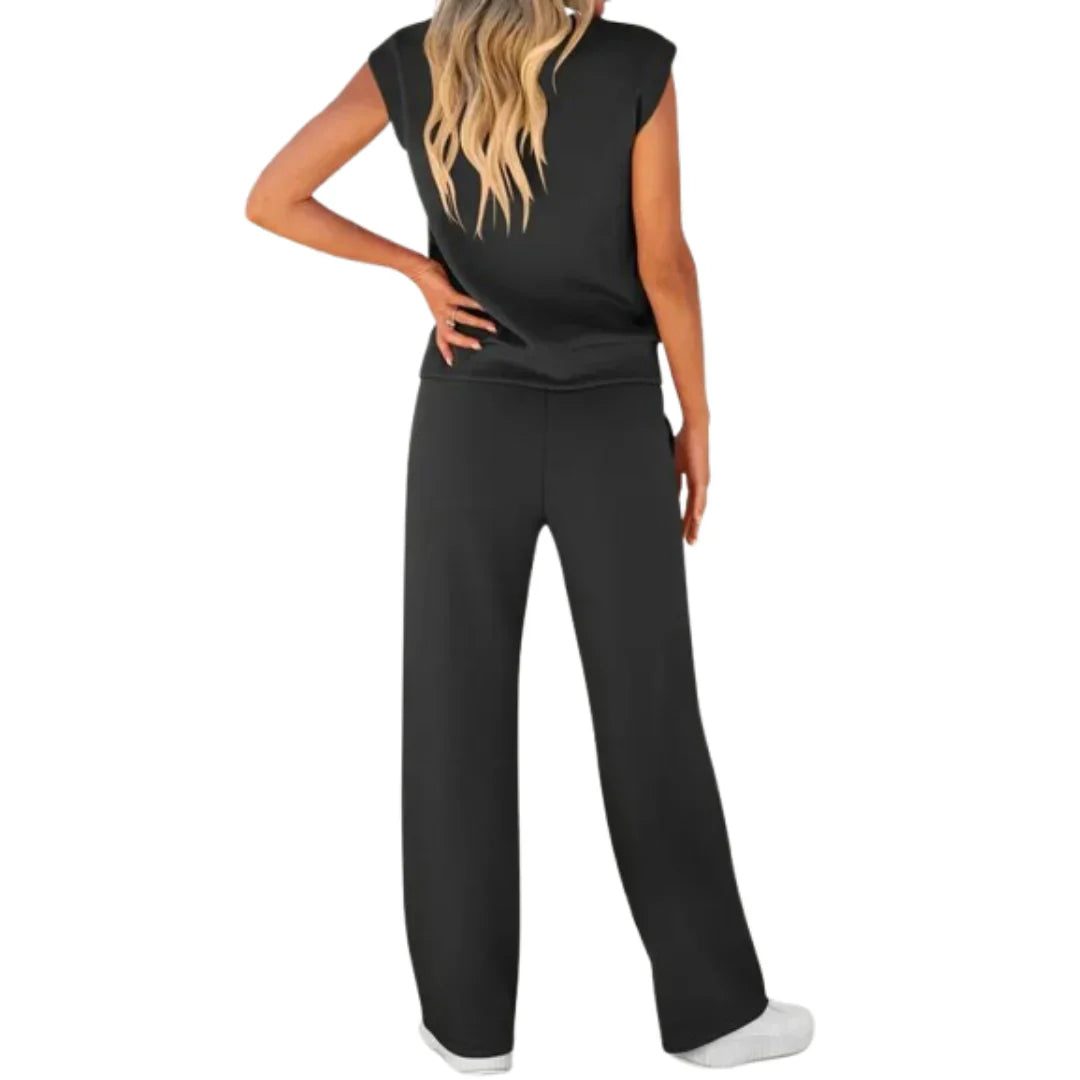Dames Oversized Set – Casual voor Zomergebruik, Geschikt voor Thuis en Vrije Tijd