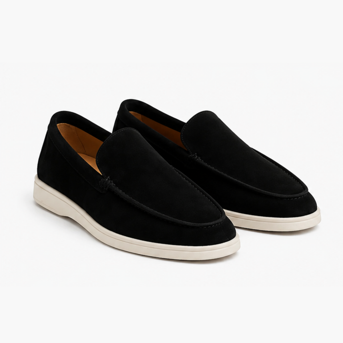 Mocassins Slip-On En Suédine Luxe – vue 3