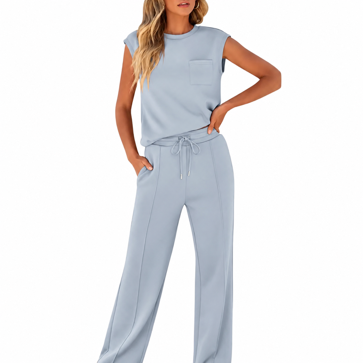 Dames Oversized Set – Casual voor Zomergebruik, Geschikt voor Thuis en Vrije Tijd