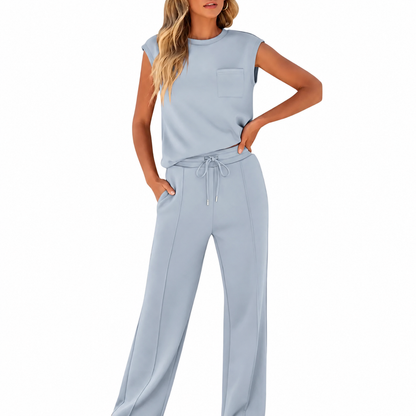 Dames Oversized Set – Casual voor Zomergebruik, Geschikt voor Thuis en Vrije Tijd