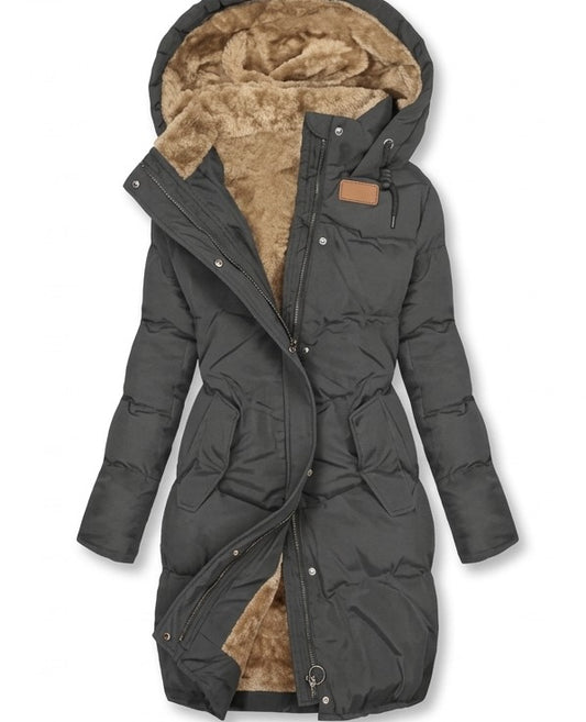 Dames Regular Fit Puffer Winterjas – Geïsoleerd, Gewatteerd, Casual Outdoor voor Herfst en Winter