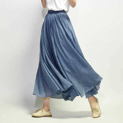 Elianne - Casual Katoenen Maxi-rok