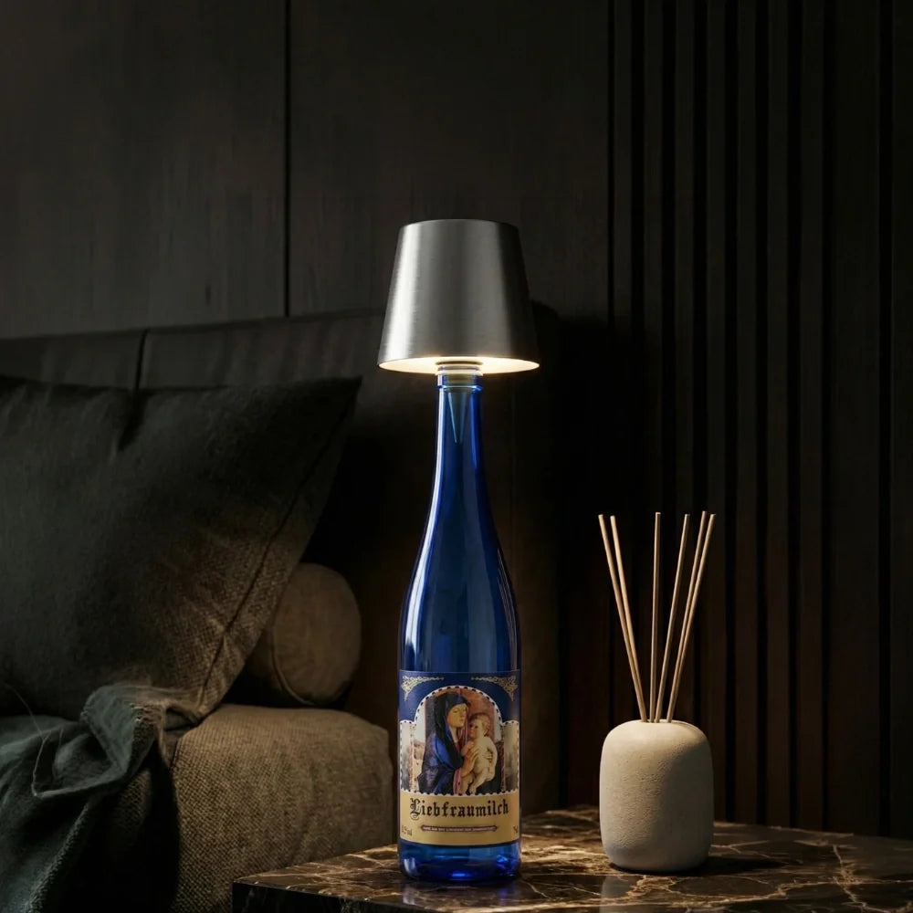 Flessenlamp LED Oplaadbaar - Dimbare Sfeerverlichting voor Flessen