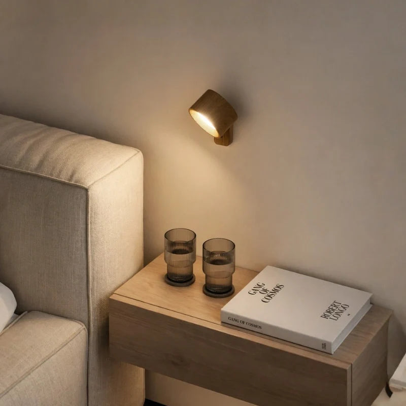 Draadloze Wandlamp met Magneetbevestiging en Dimfunctie