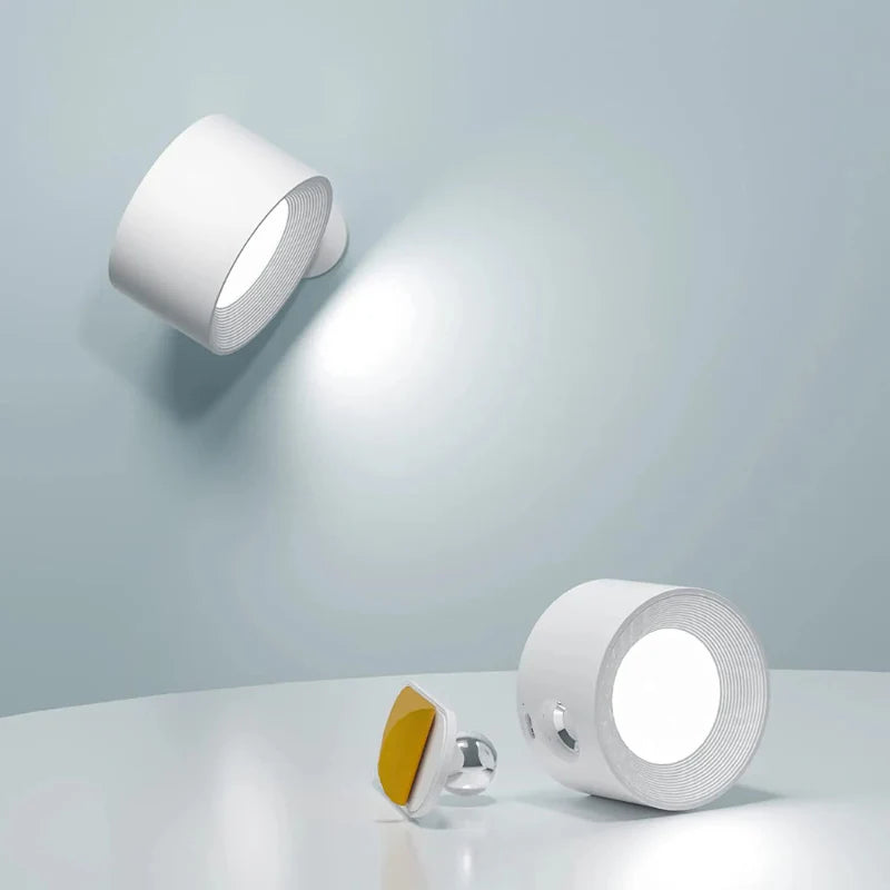 Draadloze Wandlamp met Magneetbevestiging en Dimfunctie