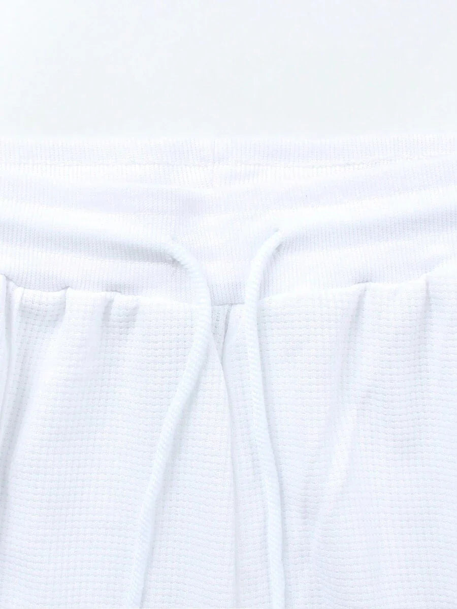 Heren Slim Fit Set – Casual Polo en Shorts voor Zomergebruik