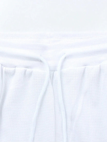 Heren Slim Fit Set – Casual Polo en Shorts voor Zomergebruik