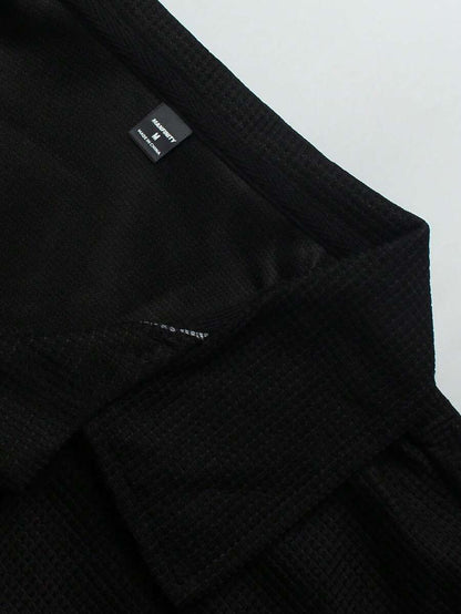 Heren Slim Fit Set – Casual Polo en Shorts voor Zomergebruik