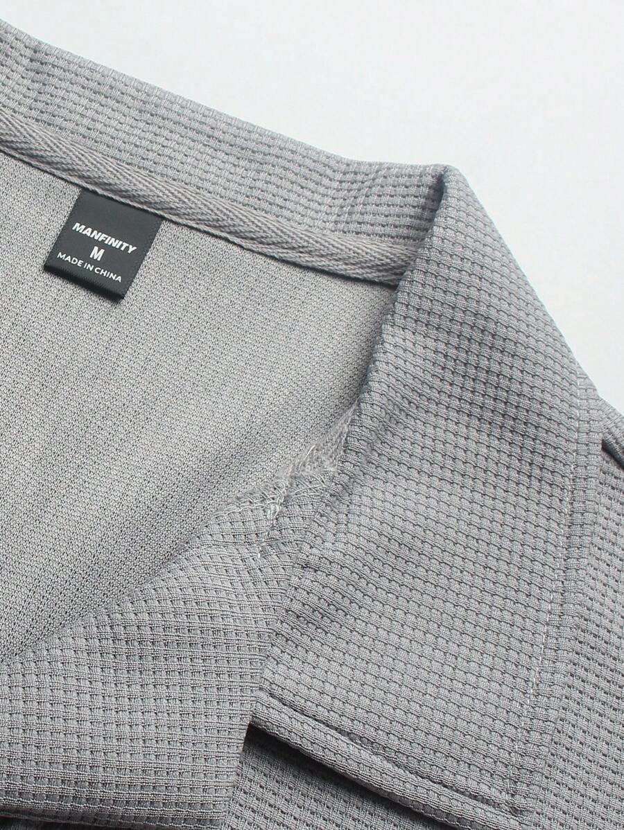 Heren Slim Fit Set – Casual Polo en Shorts voor Zomergebruik