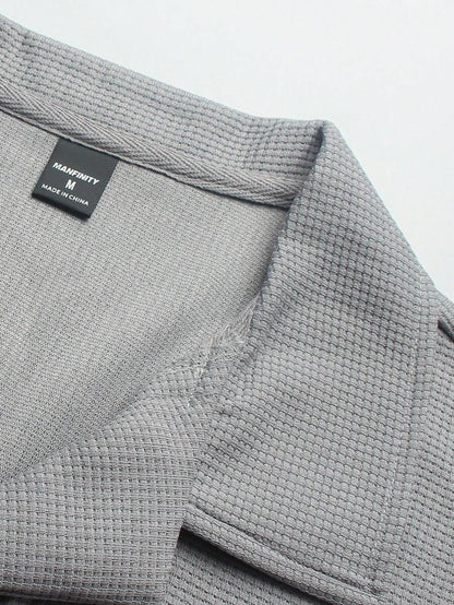 Heren Slim Fit Set – Casual Polo en Shorts voor Zomergebruik