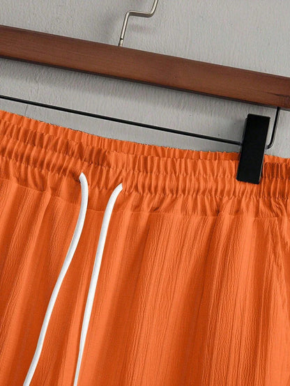 Heren Slim Fit Set – Met Opstaande Kraag, Geschikt voor Casual en Werkgebruik