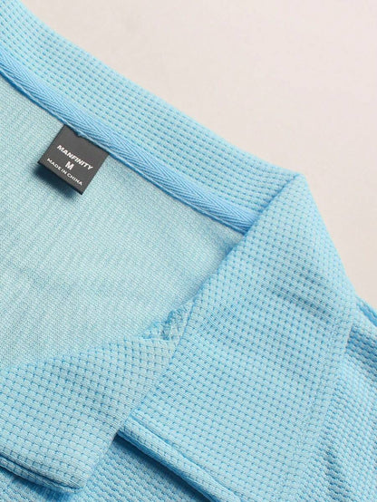 Heren Slim Fit Set – Casual Polo en Shorts voor Zomergebruik