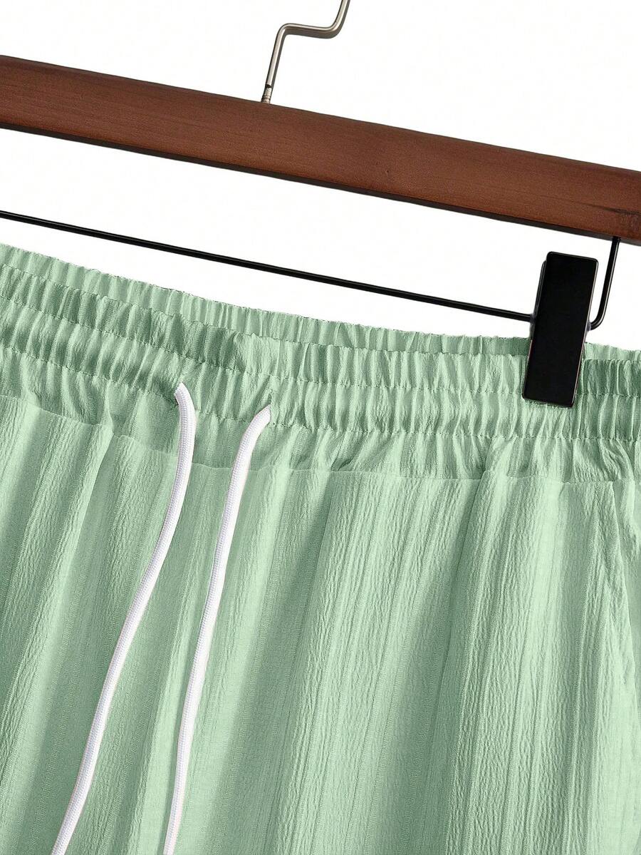 Heren Slim Fit Set – Met Opstaande Kraag, Geschikt voor Casual en Werkgebruik
