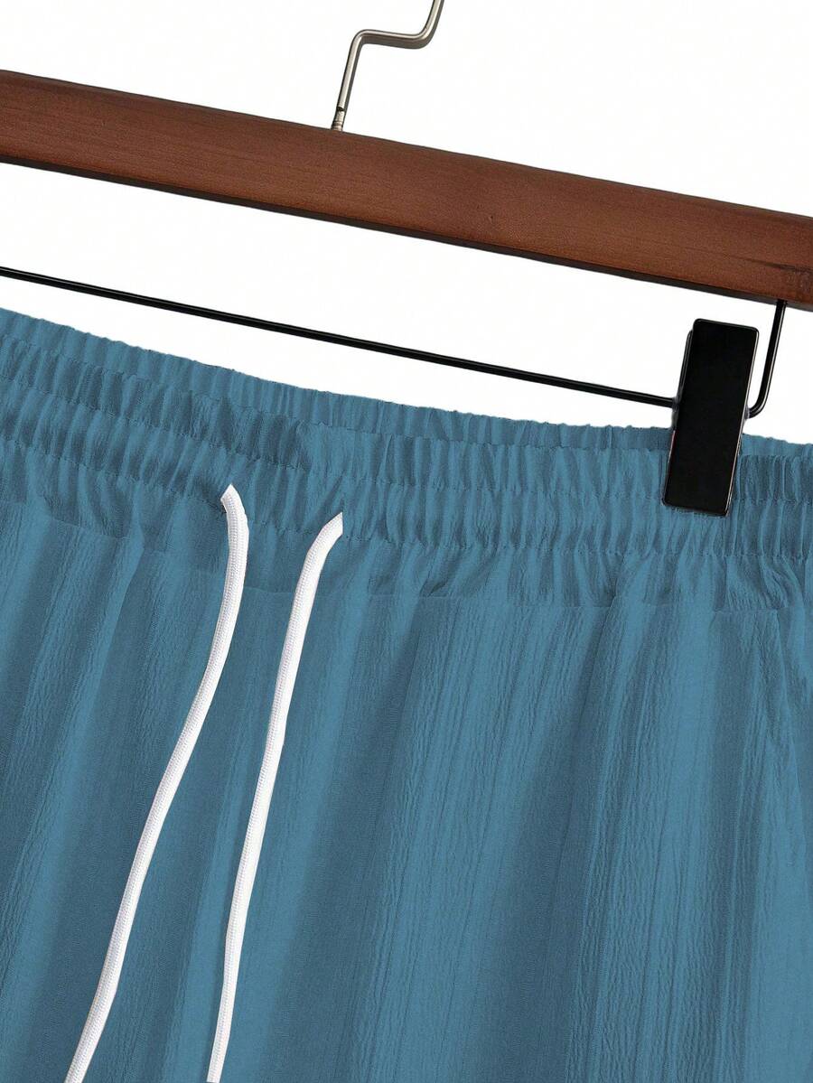 Heren Slim Fit Set – Met Opstaande Kraag, Geschikt voor Casual en Werkgebruik