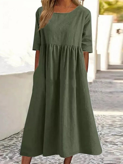 Livia - Ademend Zomerjurk