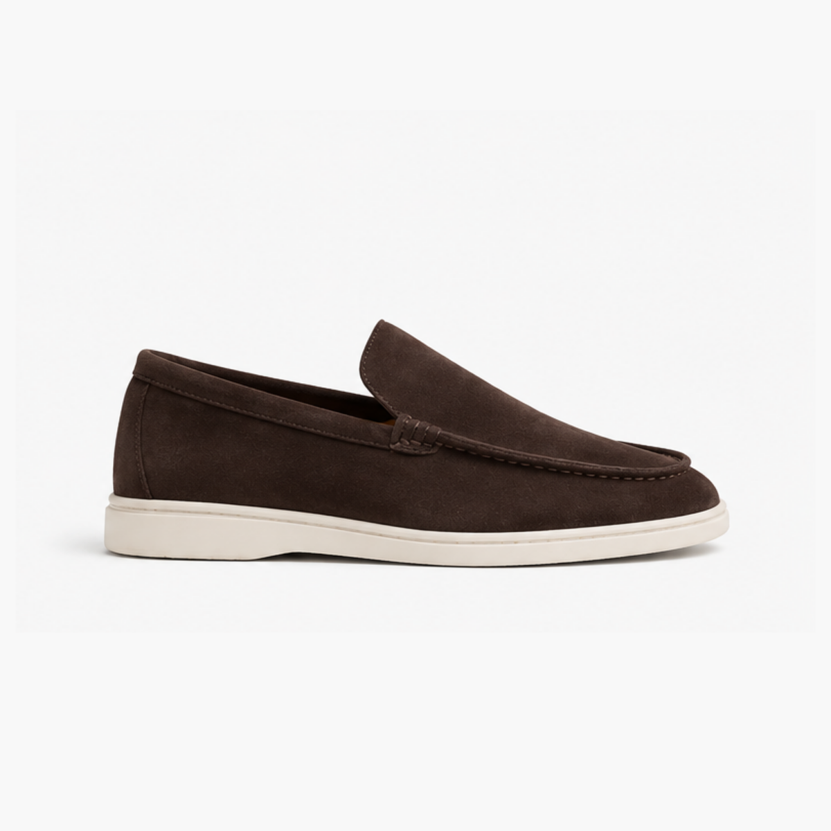 Mocassins Slip-On En Suédine Luxe – vue 18