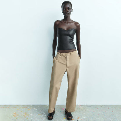 Dames Effen Top – Comfortabel, Casual en Veelzijdig