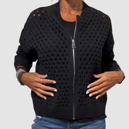 Dames Oversized Cardigan – Met Knopen, Geschikt voor Lente en Herfst, Casual Pasvorm