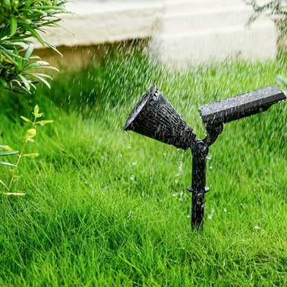 Solar Tuinspot Verstelbaar met LED Verlichting - Waterdicht