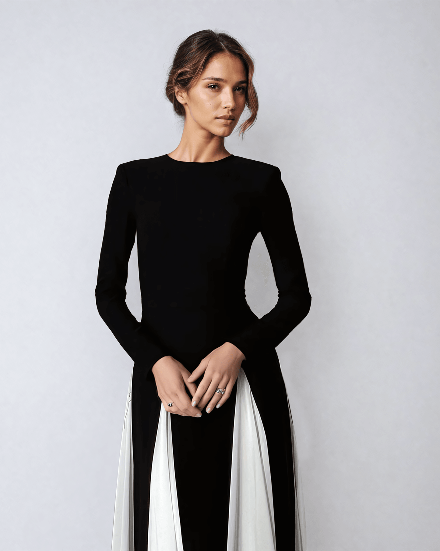 Livia - Chic Maxi Jurk met Vloeiende Pasvorm