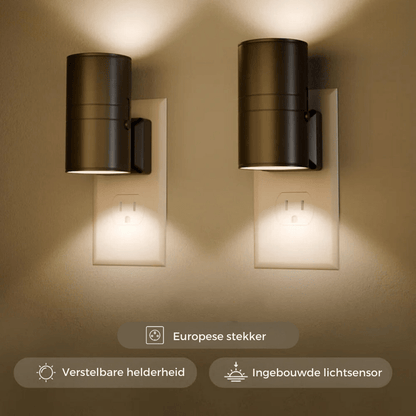 LED Stekkerlamp met Sensor - Dimbaar Nachtlampje
