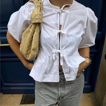 Gisou - Trendy Pofmouw Top