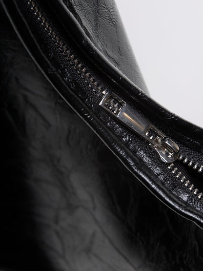 Dames Vegan Leren Tote Bag – Vintage Look, Eenvoudige Schoudertas voor Dagelijks Gebruik