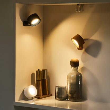 Draadloze Wandlamp met Magneetbevestiging en Dimfunctie
